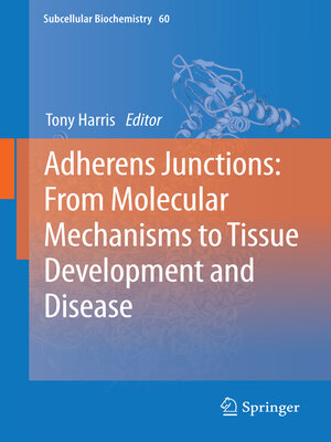 cover image of Adherens Junctions